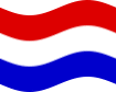 Viftande Hessen-Nassau (preussisk provins) flagga statisk