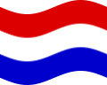 Viftande Hessen-Nassau (preussisk provins) flagga statisk
