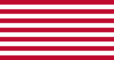 Flagg grafik Sons of Liberty (USA ca 1765, 13 fält)