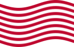 Viftande Sons of Liberty (USA ca 1765, 13 fält) flagga statisk