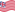 Viftande Grand Union (USA 1775-1777) flagga statisk
