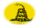 Gadsden (USA ca 1775)-Flagga som oval vinjett