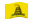 Gadsden (USA ca 1775)-Flagga som vajar