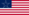 Great Star (USA 1818-1819)-Flagga rektangulär