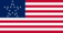 Great Star (USA 1818-1819)-Flagga rektangulär