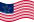 Viftande Great Star (USA 1818-1819) flagga statisk