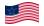 Great Star (USA 1818-1819)-Flagga som vajar