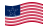 Great Star (USA 1818-1819)-Flagga som vajar