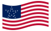Animerad flagga Great Star (USA 1818-1819)