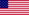 Star-Spangled Banner (USA 1795-1818)-Flagga rektangulär