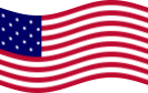 Viftande Star-Spangled Banner (USA 1795-1818) flagga statisk