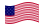Star-Spangled Banner (USA 1795-1818)-Flagga som vajar