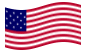 Star-Spangled Banner (USA 1795-1818)-Flagga som vajar