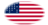 Fort Sumter (USA 1861)-Flagga som oval vinjett