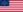 Fort Sumter (USA 1861)-Flagga rektangulär