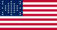 Fort Sumter (USA 1861)-Flagga rektangulär