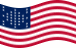 Viftande Fort Sumter (USA 1861) flagga statisk