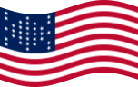 Viftande Fort Sumter (USA 1861) flagga statisk