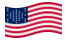 Fort Sumter (USA 1861)-Flagga som vajar