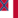 Blood-Stained Banner (Konfedererade staterna 1865)-Flagga fyrkant