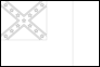 Blood-Stained Banner (Konfedererade staterna 1865) – flagga att färglägga