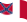 Viftande Blood-Stained Banner (Konfedererade staterna 1865) flagga statisk