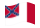 Blood-Stained Banner (Konfedererade staterna 1865)-Flagga som vajar