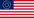 USA 37 stjärnor (1867-1877)-Flagga rektangulär