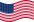 Viftande USA 48 stjärnor (1912-1959) flagga statisk