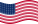 Viftande USA 48 stjärnor (1912-1959) flagga statisk