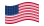 USA 48 stjärnor (1912-1959)-Flagga som vajar