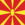 Makedonien-Flagga fyrkant