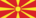 Makedonien-Flagga rektangulär