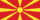 Makedonien-Flagga rektangulär