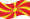 Viftande Makedonien flagga statisk