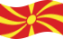 Viftande Makedonien flagga statisk
