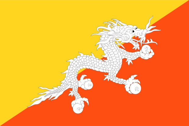 Flagga Bhutan