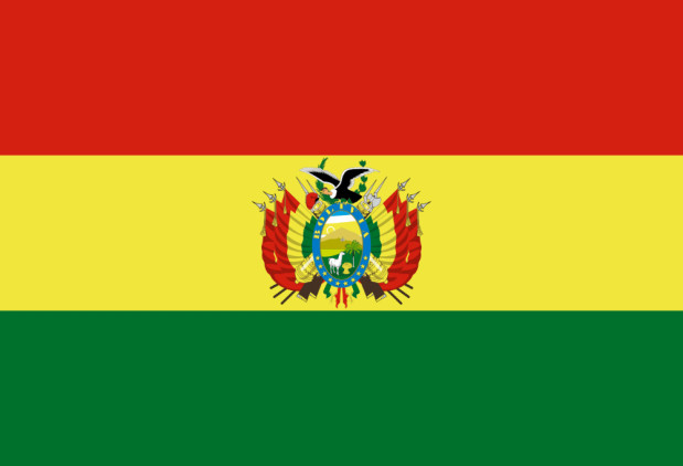 Flagga Bolivia