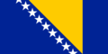 Flagg grafik Bosnien och Hercegovina