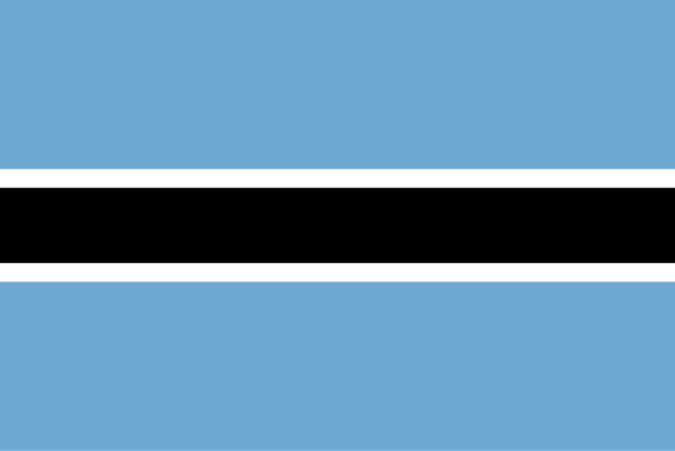 Flagga Botswana