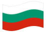Animerad flagga Bulgarien