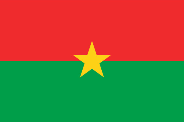 Flagga Burkina Faso