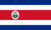Flagg grafik Costa Rica