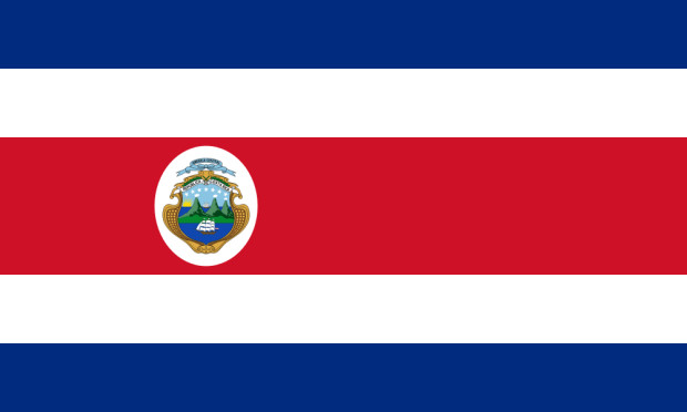 Flagga Costa Rica, Flagga Costa Rica