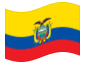 Animerad flagga Ecuador