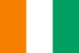 Flagg grafik Elfenbenskusten