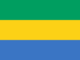 Flagg grafik Gabon