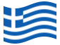 Animerad flagga Grekland
