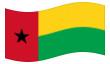 Animerad flagga Guinea-Bissau