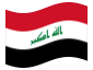 Animerad flagga Irak